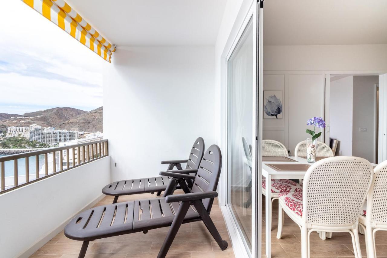 Flatguest Danubio + Sea View + Pool + Beach Mogán Екстериор снимка
